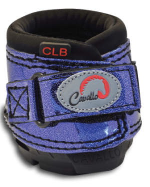 Metallic Blue CLB “Cute Little Boots” – For Minis & Ponies (sold in pairs)